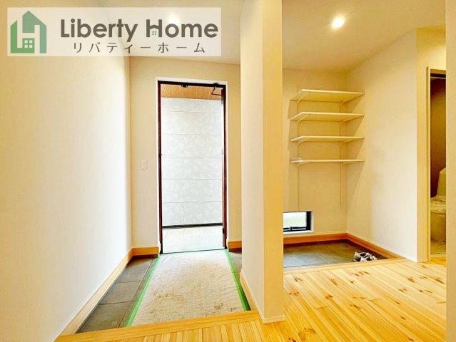 日立市金沢町4丁目の玄関