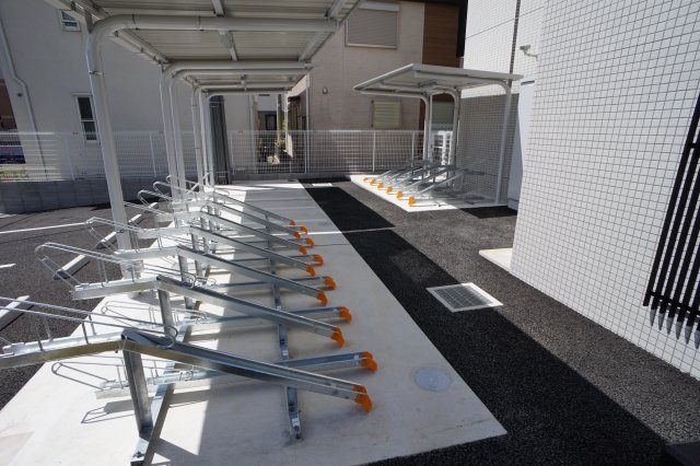 習志野市鷺沼台４丁目の賃貸マンションのその他共用部分|自転車置き場です