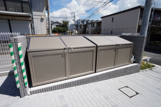 習志野市鷺沼台４丁目の賃貸マンションのその他共用部分|敷地内ゴミ置き場です