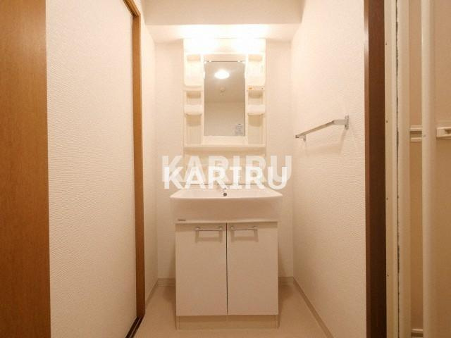 カーサファミールの洗面所