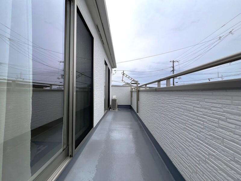 野市町西野　中古戸建　のバルコニー