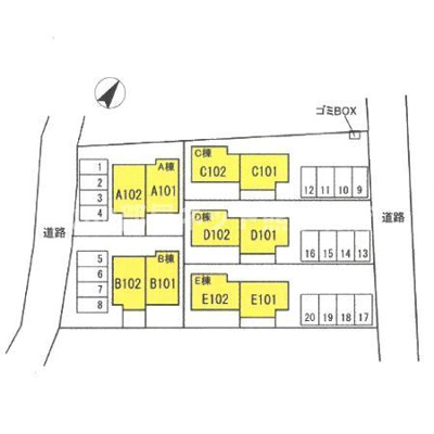 【区画図】 | D´Premium C棟