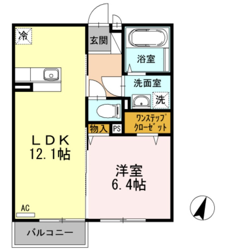 川崎市麻生区下麻生１丁目のアパート
