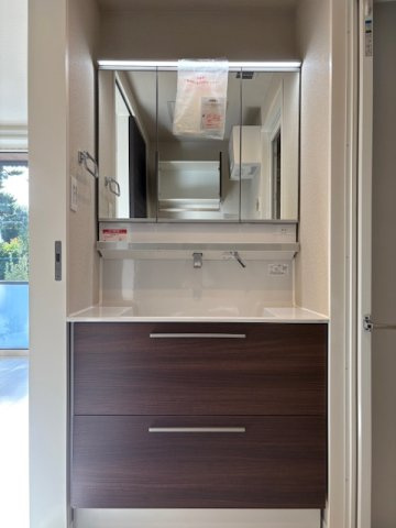 ルミラⅠの洗面所|独立洗面台はマストアイテム♪