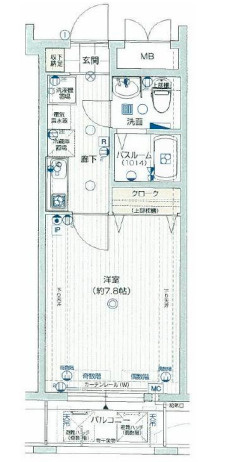 【間取り】 | ダイドーメゾン神戸元町