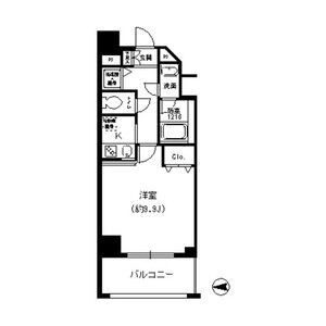 カルム小西Ⅱの間取り