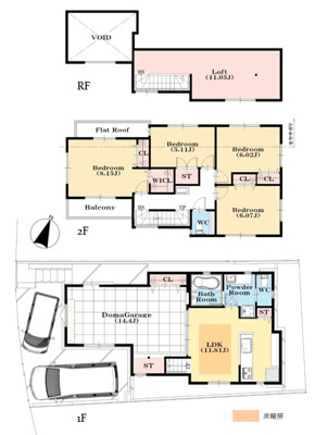 ＼耐震等級３取得／新吉田町新築戸建の画像
