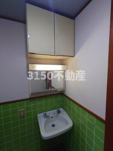 浅野第三ビルの洗面所