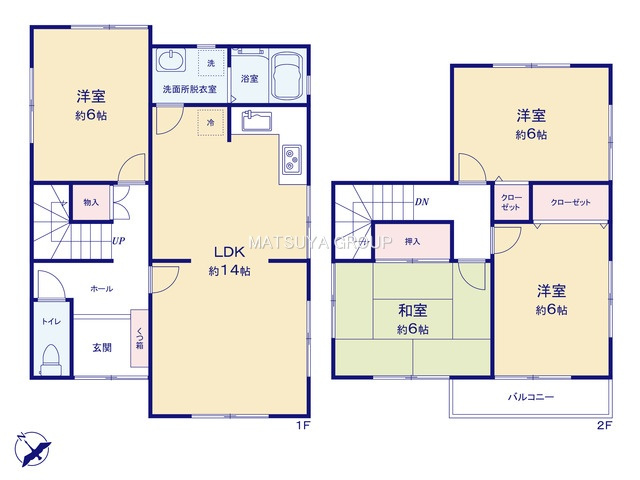 【間取り】の画像
