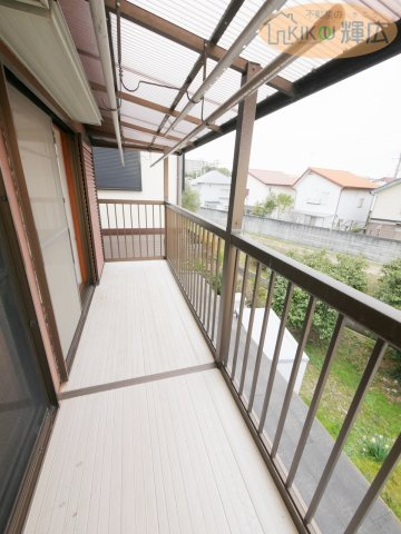 明石市二見町福里　中古戸建のバルコニー