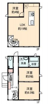 【間取り】 | スマートハイムプレイス寒川一之宮戸建