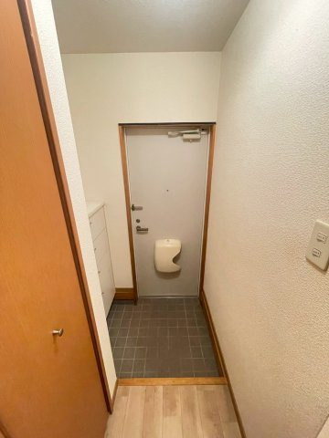 ゆたりハイツの玄関