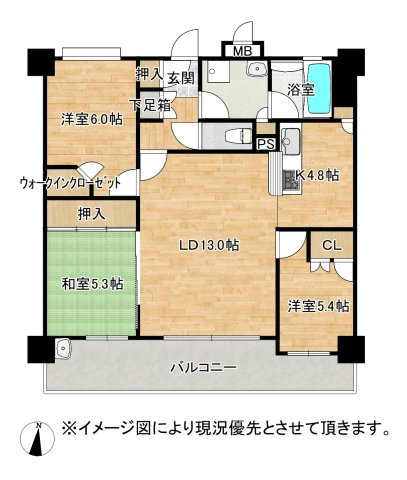 【間取り】 | コアマンション長嶺南レクシア