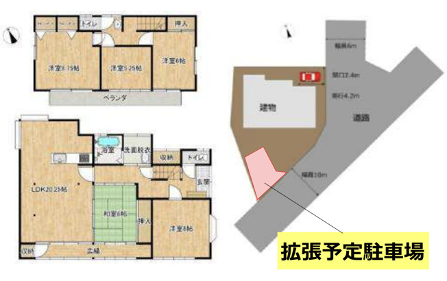 【間取り】 | 東松山市殿山町2　中古戸建