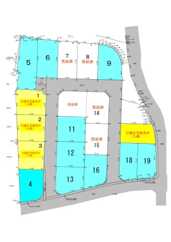 【区画図】 | 南国西しょうぶだに台