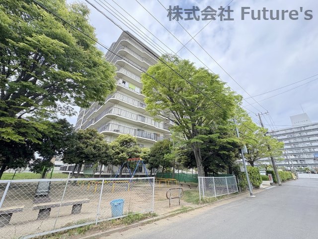 グレースハイツ三郷の外観|管理体制良好！安心のビッグコミュニティ！