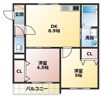 【間取り】 | ミモザイズム上野口町