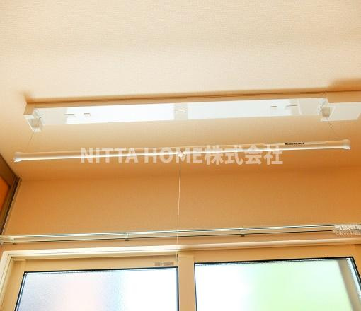 ヴェルデール・ヴィラの設備|室内物干しスペースです☆彡