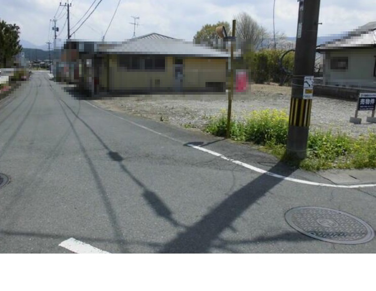 八代市鏡町下有佐売地の外観