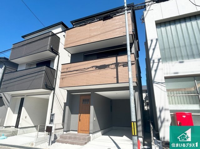 堺市北区長曽根町　第5期　新築一戸建ての外観|お客様に長く安心して住んでいだだける事にこだわった家づくり！住んでからのアフターサービスにもしっかりと取り組んでいます！