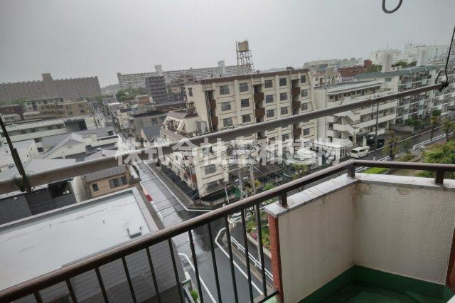 リバーサイド新高島平のバルコニー