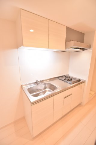 大阪市城東区鴫野西２丁目の賃貸マンションのキッチン