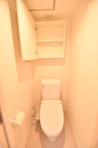 大阪市城東区鴫野西２丁目の賃貸マンションのトイレ