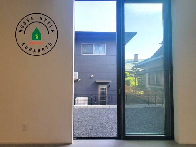 熊本市北区鶴羽田2丁目第2-7棟（4号棟）　の展望|眺望や窓からの景色が良いと、家で過ごす時間も快適です。