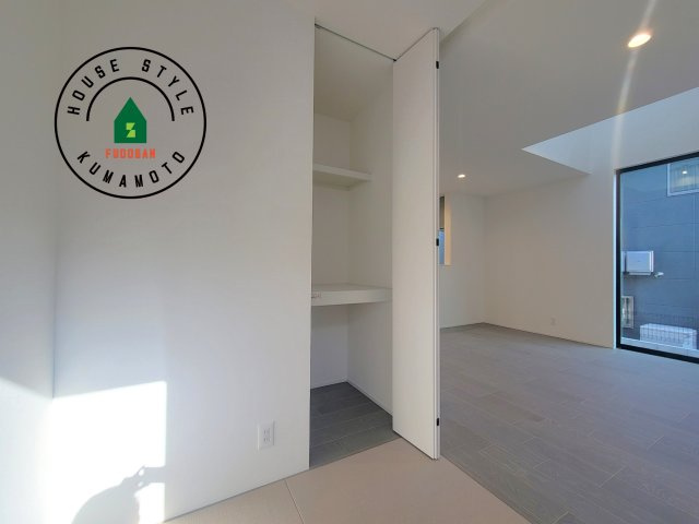 熊本市北区鶴羽田2丁目第2-7棟（4号棟）　の収納|収納には困りません。