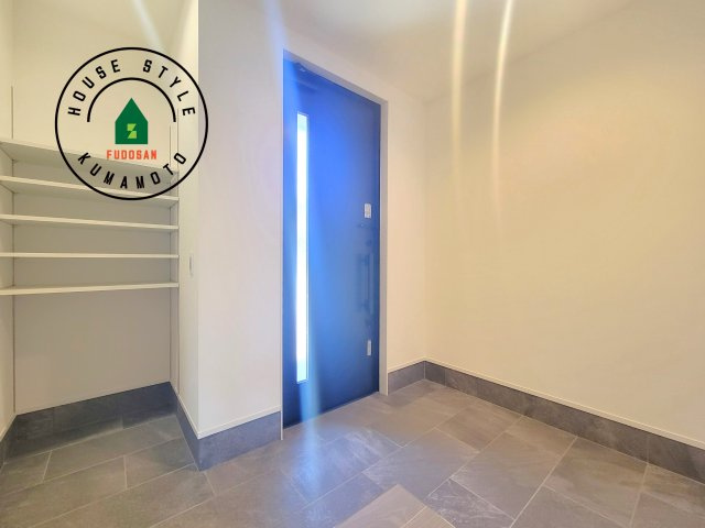 熊本市北区鶴羽田2丁目第2-7棟（4号棟）　の防犯設備|二重ロックでしっかり防犯対策ができます。