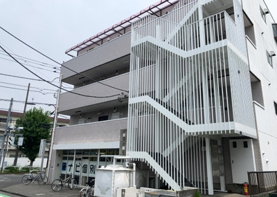 【外観】 | サンパレス堀之内 | 物件の詳細については、現地を見てわかること以外に、役所や法務局などで調べないとわからないことがあります。そのため、現地に行く場合は、もしこの物件を買ったらどのような生活ができるかをイメージしましょう。