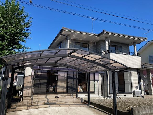 さくら市氏家　4ＬＤＫ　中古住宅の外観