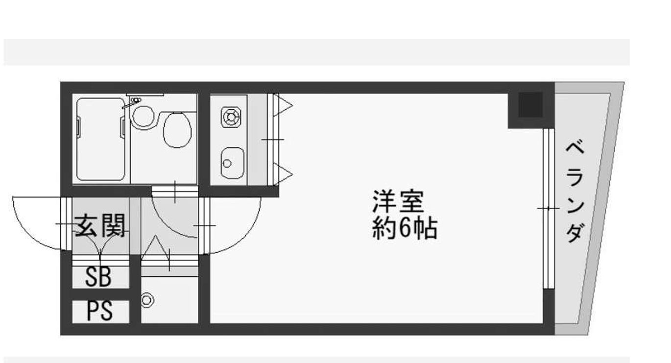 姫路市飾磨区三宅１丁目の賃貸マンションの間取り