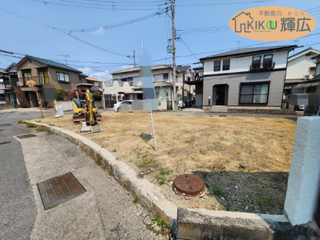 加古川市加古川町河原　　土地の前面道路含む現地写真