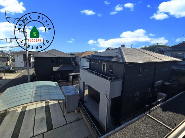 熊本市北区鶴羽田2丁目第2-7棟（5号棟）　の展望|窓から緑が見える物件も魅力的です。