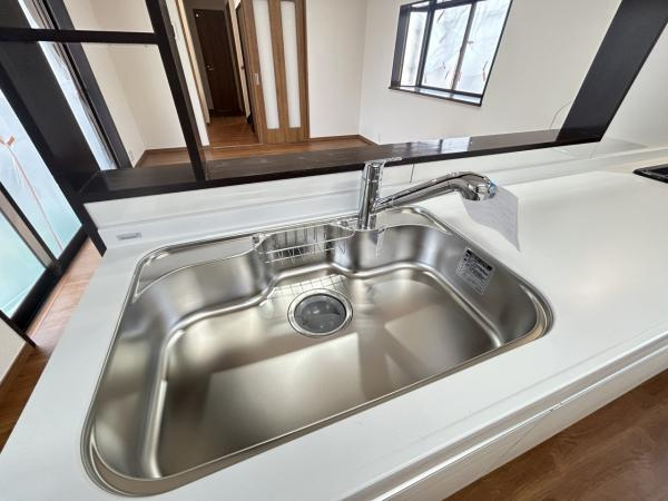 さくら市狹間田　4ＬＤＫ　中古住宅のキッチン