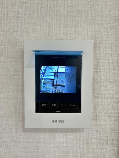 さくら市狹間田　4ＬＤＫ　中古住宅の防犯設備