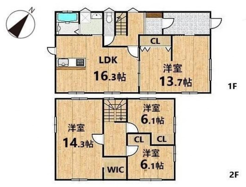 栗東市小平井3丁目　中古戸建て