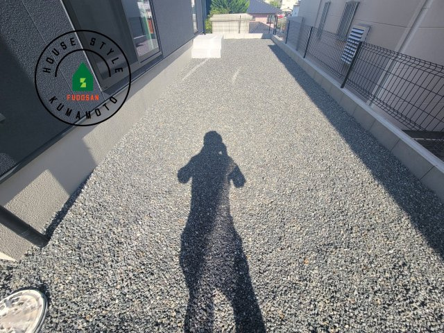 熊本市北区鶴羽田2丁目第2-7棟（7号棟）　の庭|お庭で自由な時間を過ごせます。