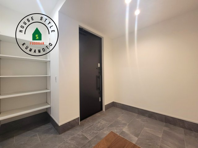 熊本市北区鶴羽田2丁目第2-7棟（7号棟）　の防犯設備|二重ロックでしっかり防犯対策ができます。