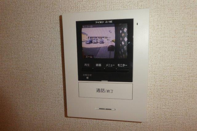 クレストール山地Bのセキュリティ|ＴＶインターホン