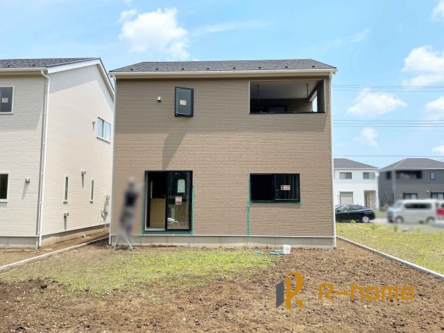 水戸市河和田町第3　新築戸建て　5号棟の外観|2025年7月完成予定！近隣の同仕様完成物件をご見学いただけます♪