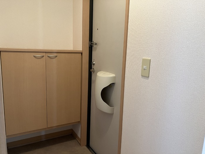 リバティコートの玄関