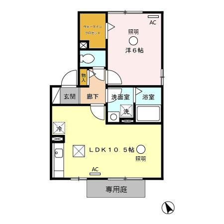 リバティコートの間取り