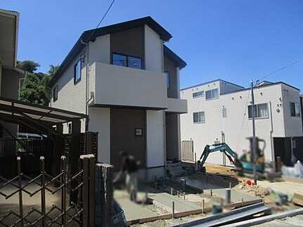 広島市東区牛田新町１丁目　新築一戸建ての外観