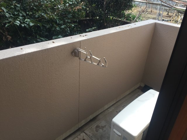 クリスタル西庄のバルコニー