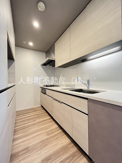 【キッチン】 | HARUMI FLAG PARK VILLAGE C棟 | 食洗器・ディスポーザー付のシステムキッチン