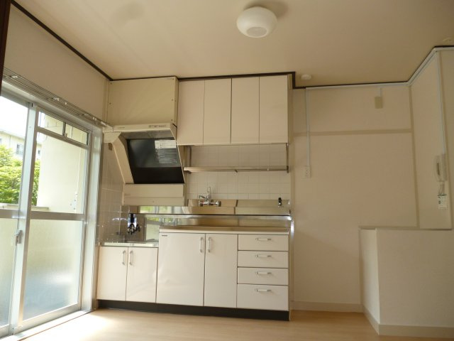 明石舞子２ＤＫの居間・リビング|ゆったりとした居間です