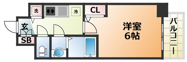 ファーストフィオーレ神戸スペラーレの間取り