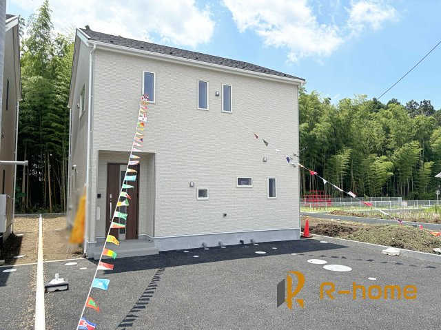 水戸市河和田町第3　新築戸建て　6号棟の外観|ご予約を頂ければ、『平日』はもちろん『早朝』や『夜間』もご見学可能です♪お気軽にお申し付けください♪